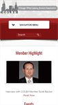 Mobile Screenshot of colbachicago.org